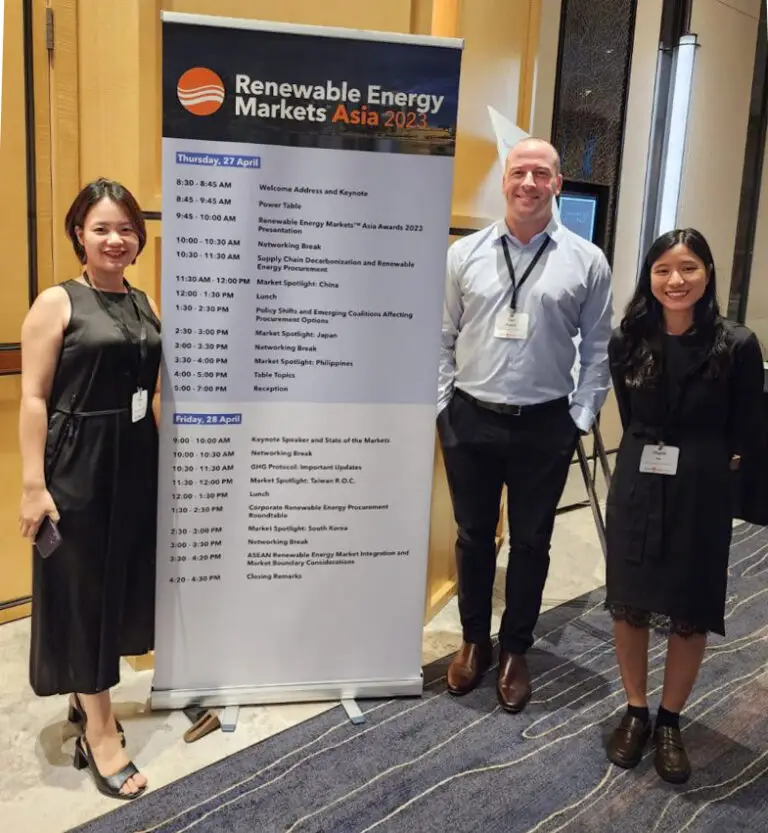 Monsoon Carbon at renewable energy markets Asia 2023