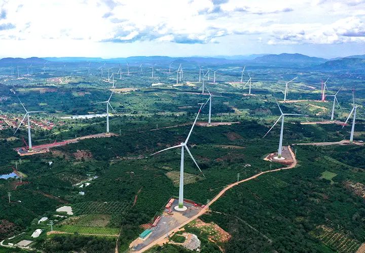 Vietnam gold standard ea nam wind farm Monsoon Carbon